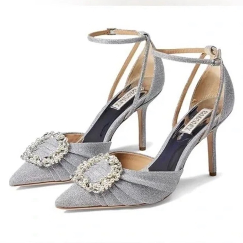 New Badgley Mischka Embellished  Heels/Pumps/Stilleto 9